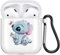 Schön Anime Karikatur Hülle für Airpods 1 & 2 Hülle, Transparent Weiche Silikon Schutzhülle mit Süßes Stitch Muster Stoßfest TPU Case Kompatibel mit AirPods 2/1, 03