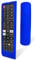 Samsung Remote Protective Cover - Silicone, Drop-Proof, Dust-Proof, Washable, Compatible with Voice Remote, Blue