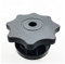 NinWelly jfqm 8K0804899 8K0803899 Misura for Audi A4 B8 2009-2016 Automobile Ruota di Scorta Vite Ruota di Scorta Manopola Strumento Bullone di Fissaggio Raccordo (Color : Big Style)