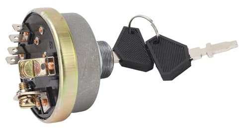 Interruttore di Accensione del Trattore, TX10953, 4158641, 5118433, Interruttore di Avviamento a Chiave della Luce di Accensione per Trattori Lunghi 310 310C 350 360 360C 445 445SD