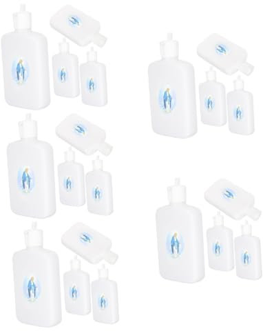 ABOOFAN 30 Stk Weihwasserflasche gesegnete Wasserflasche Hausdekorationen für zu Hause elegant forke Anzüge Wasserkocher Taufschmuck für Mädchen Weihwasser Schriftart kreuzen Statue Phiole