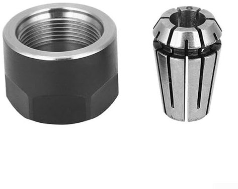 ER11 Spannzangenfutter, Federstahl ER11 Spannzangen, Spannmuttern, Drehmaschine Teile für CNC-Fräsen, Graviermaschine (6 mm)