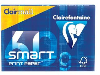 Kopierpapier Smart Print Paper, A4, hochweiß, Zellstoff, 60 g/qm, 2500 Stück
