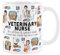 Vet Nurse Mug - Humorous Veterinary Trades Funny Novelty Gift - Tea/Coffee Hot Drinks White Ceramic Cup Present