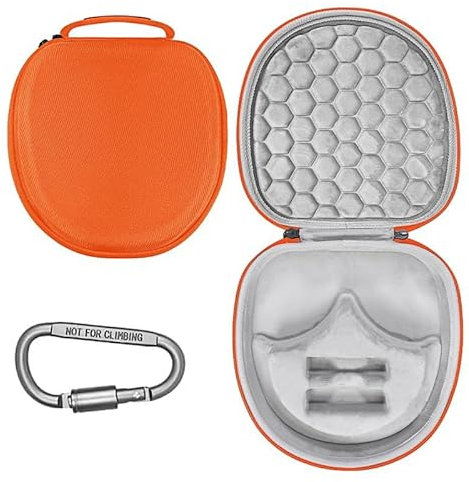 ZLiT Travel Hard Carrying Case for Sony WH-CH710N/WH-CH700N/WH-CH720N,WH-1000XM4/1000XM3/1000XM2/1000X for Bose QC35II/QC15/QC25/QC35/QC45 Headphone Case Storage Bag (Orange)