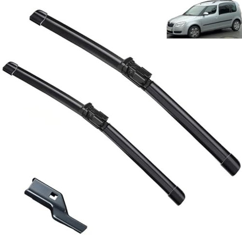 Scheibenwischerblätter Für Skoda Fabia 21' & 21' 2007 2008 2009 2010 2012 2013 2014 Scheibenwischer Für Skoda Roomster