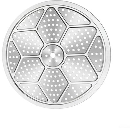 Bandeja de vapor de acero inoxidable 304 para cocinar pan, tostadas y más, compatible con varios utensilios de cocina (33 cm)