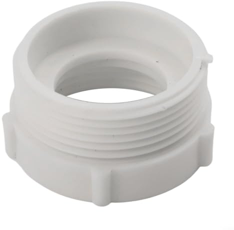 SiSinkal Trap Waste Extension 1-1/4 Zoll auf 1-1/2 Zoll PP Material Adapter für Küchenspüle, Badewanne und Dusche Sanitärarmaturen, Schraubgewindeanschluss für Zuhause