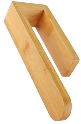 AWJUWHBJ Scaffale in legno naturale senza trapano salvaspazio a parete porta asciugamani adesivo organizer da bagno facile da usare mensola per asciugamani da bagno