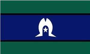 Australien TORRES STRAIT ISLAND Flagge Fahne Grösse 1,50x0,90m