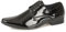 Lackierte Gibson-Schuhe für Herren, Schlankkarreefußform, 4 Ösen, Schwarz, Schwarz - schwarzer lack - Größe: 47.5 EU