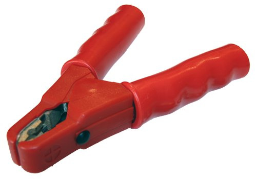 Ladezange SZ60, bis 6000A, vollisoliert, Stahlblech, Messing-Gusspoleinlagen, rot