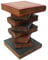 Oriental Galerie Nachttisch Beistelltisch Bücherhocker Tisch Hocker Buch Stapel Holz Color 50cm Groß Inkl. Südostasien Bildband als PDF Datei