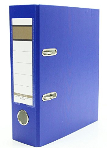 5x Ordner / DIN A5 / 75mm / Farbe: blau