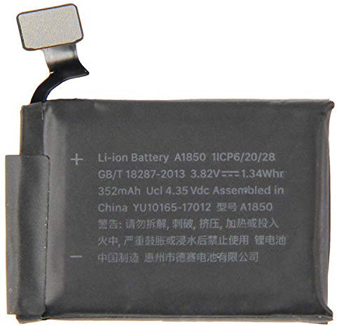 3.82V 352mah A1850 Ersatzakku für iWatch Serie 3 (42mm GPS)