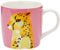 Maxwell & Williams DX0912 Kaffee-Tasse Cheetah 420 ml – Porzellan bauchig – mit buntem Gepard-Motiv, in Geschenkbox