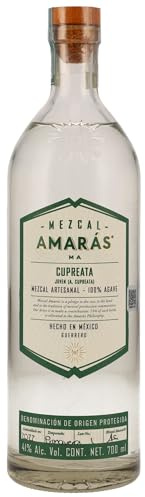 Mezcal Amarás | Cupreata | 700 ml | Aus süßen Cupreata-Agaven | In Handarbeit hergestellt | Mit überwältigend natürlicher Komplexität