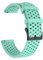 HEPUP Cinturino in silicone per orologio da 20 mm per cinturino fitness SUunto 3 per cinturino da polso Polar Ignite/2/Unite (colore: verde acqua, taglia: per suunto 3 fitness)