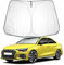 BIXUAN A3 2024 Sonnenschutz kompatibel mit Audi A3 8Y 2021-2024 S RS Windschutzscheibe für A3 8V 2014-2020 das Auto Frontscheibenabdeckung Windschutz für Frontscheibe Blockiert UV Abdeckung Faltbar
