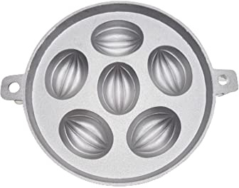 Niclaw Gourmet Kuih Cara Kuih Bahulu Traditionelle Biskuit-Kuchenform aus Aluminium