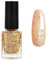Glitter Nail Polish - Gold Nail Varnish - Quick Dry Vegan Long Lasting Nail Polish - Water Based Formula & No Need Baking Nail Art