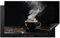 KitchenYeah© Protection Plaque Induction 90x52 cm Protege Deco Cuisine Cache Protège De Cuisson Accessoires Café - Noir - Grains - Chaud - Tasse