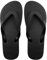 Aomig Unisex Flip Flops, Ladies Girls Mens Flatform Beach Flip-Flop, Unisex Slim Rubber Flip Flops, Women's Yoga Mat Comfortable Beach Platform Sandals, Slip-Resistant Flat Flip Flop for Shower(Black)