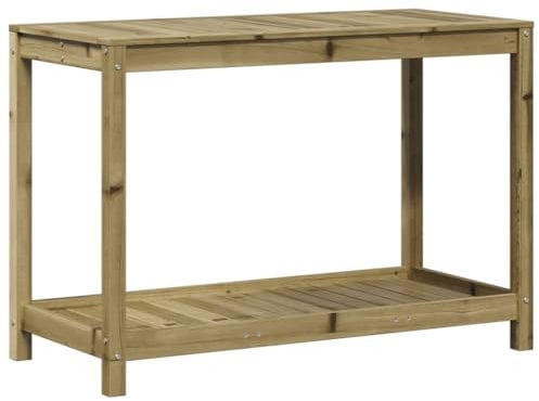 vidaXL Pflanztisch mit Ablage 108x50x75 cm Imprägniertes Kiefernholz
