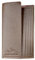 Wazopic Portefeuille Serveur, Serveuse, Véritable Cuir de Buffle Premium, 5 Compartiments, Porte Billet, CB, Ticket Restaurant, Chèque Vacances (Marron)