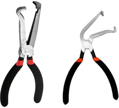 2 Stück Elektrische Trennzange, Kfz-Elektrotrennzangen-Set Elektrische Verbindungszange für Autos Zange zum Entfernen von Zündkerzen, Rohrklemmen Reparaturwerkzeug für die Wartung von Fahrzeugen