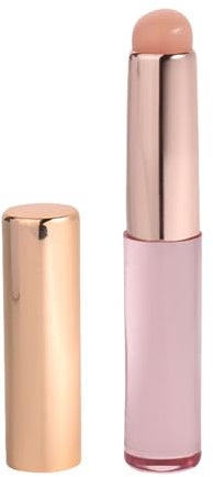 Lippenpinsel - Lippenapplikator Silikon | Lippenpinsel für Lippenstift | Silikon-Lippenstiftpinsel | Tragbarer Lippenstift-Applikator | Lippen-Make-up-Pinsel mit Staubkappe geeignet für