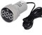 MechKit Digitales Temperaturmessgerät 15 Meter USB Endoskop, 2-Megapixel Mini Wasserdichte Kamera mit LED Digitales Thermometer, AC50-380V Runde Kristallfilmanzeige für Rohr- und Autoinspektion