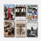 A Set Of 6 One Poster Direction Music Band Vintage Retro Cover Signed Poster Für Zimmer, Ästhetische Leinwand-Wandkunst, Schlafzimmer-Dekor Poster 08x12inch(20x30cm)