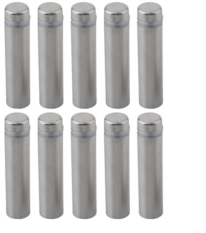 Edelstahl-Nägel, 10-teiliges Set für Werbetafeln (12 x 50 mm)