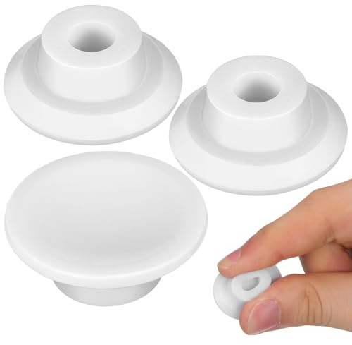 DIYEAH 3 Tappi di Gomma per Scarico Congelatore Pozzetto Tappo di Ricambio Resistente al Freddo Compatibili per Frigoriferi Protezione Anti-Perdite e Manutenzione Facile