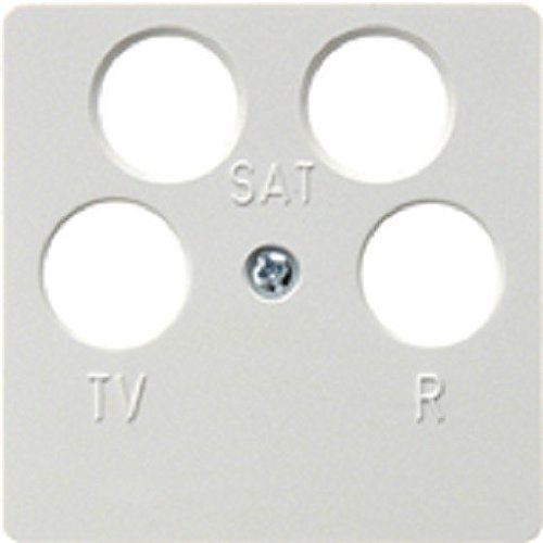 Hager Zentralplatte Tvfm 4594 Modul/ARSYS/K1/s1 weiß Polar