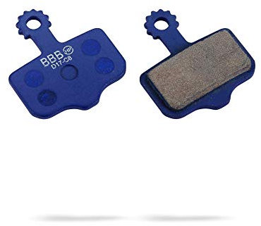 BBB Cycling Fahrrad Bremsbeläge Discstop Hp Organic / Sintered High Performance Bike Disc BBS-441, One size, Balu, Blau