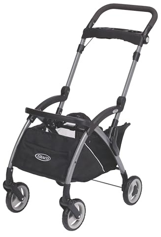 Graco SnugRider Elite Car Seat Carrier, Lightweight Frame, Travel Stroller Accepts Any Graco SnugRide Infant Car Seat, Black