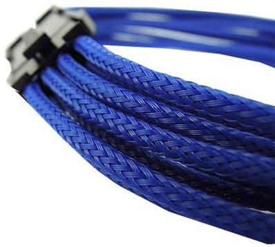 Gelid Solutions Kabel 6-2 Pin PCI-E | Einzelhülse Blau | AWG 18 | Größen 30 cm | Farbe: Blau
