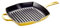 Le Creuset Bistecchiera Skillet quadrata Evolution in ghisa vetrificata, 26 cm, Giallo, 20183264030422