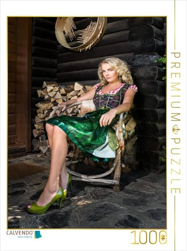 CALVENDO Puzzle Model: Julia Himmel | 1000 Teile Lege-Größe 48 x 64 cm Foto-Puzzle für glückliche Stunden