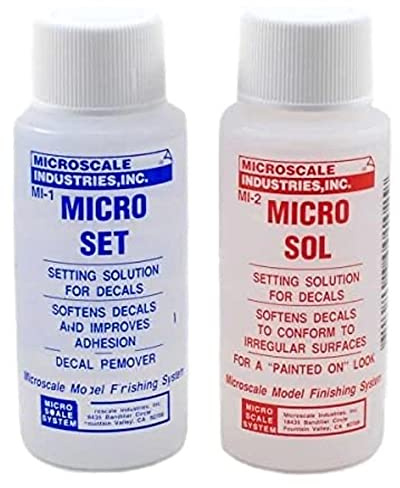 CPSYUB Micro Sol & Micro Set Decals Setting Solution Twin Pack