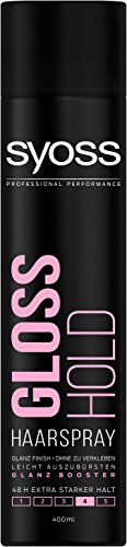 Syoss Spray pour cheveux Gloss Hold Tenue 4 Extra Fort 400 ml