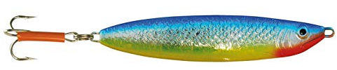 Solvkroken Stingsild Holo Pilker, Köder für Dorsch, Heilbutt & Seelachs, Meeresköder für Norwegen, Island, Dänemark, Gewicht/Länge/Hakengröße:400g - 17.0cm - Gr. 7/0
