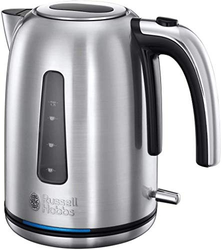 Russell Hobbs Velocity 23940-70 - Bollitore, colore: Argento