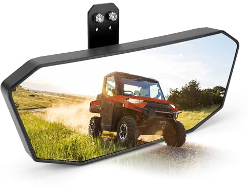 UTV Rückspiegel, kemimoto Upgraded Rückspiegel, kompatibel mit 2017–2021 Polaris Ranger 500 570 900 XP 1000 XP/Crew
