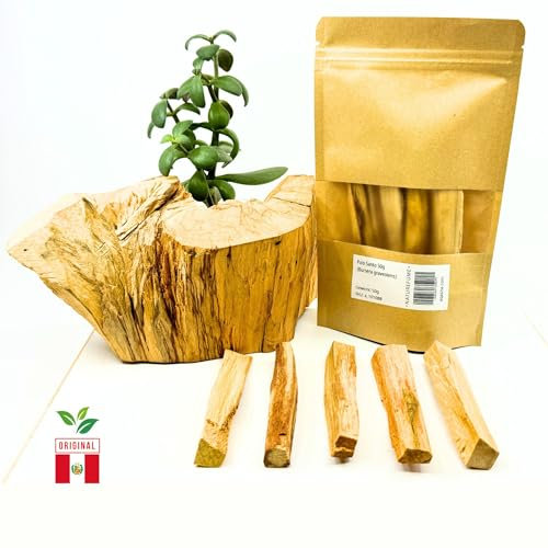 Palo Santo | Heiliges Holz zum Räuchern & Meditieren aus Peru, Bursera graveolens Baum, Nachhaltige Wildsammlung