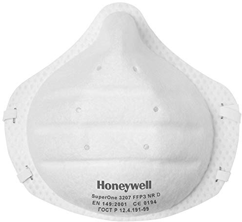 Honeywell SuperOne 3207 FFP3 Maschere usa e getta, senza valvola, EN 149, 30 pezzi