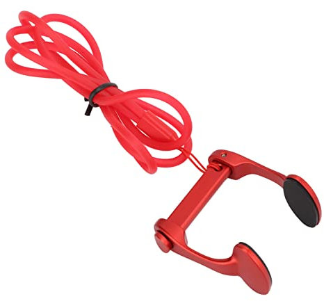 Annadue Pince-Nez de Natation, Alliage D'aluminium + Pinces de Nez de Natation Réglables en Silicone Bouchon de Nez de Protection de Formation de Natation pour Le Kayak Plongée Libre