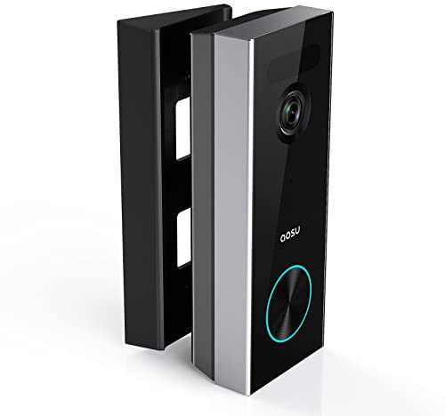 AOSU Adjustable 15 Degree Doorbell Angle Mount Compatible with Video Doorbell Wireless Pro V8P Replacement Angle Adapter Mounting Bracket Wedge Kit